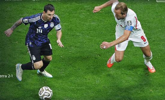  England vs Argentina Dominates Italian Prime Time with Nearly 10 Million Viewers